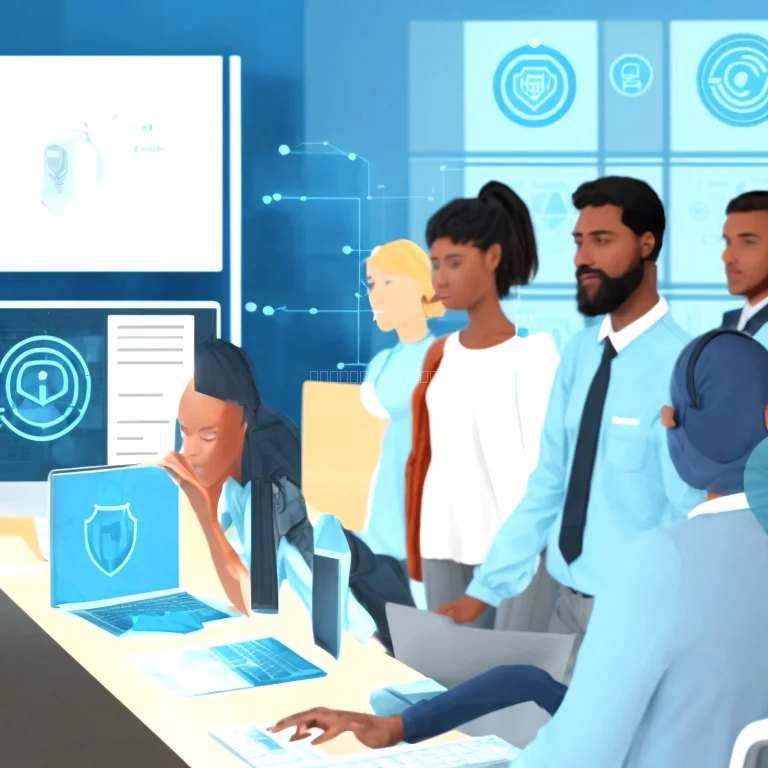 Visualisierung einer Angriffserkennung